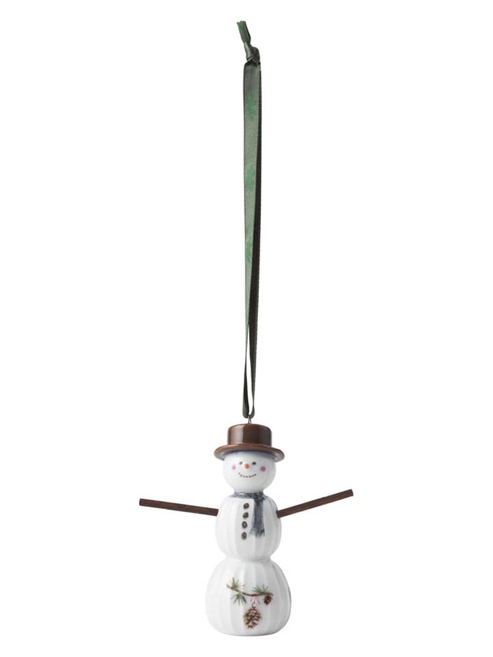 Rosendahl Zawieszka dekoracyjna "Hammershøi Christmas" w kolorze białym - wys. 9,5 cm rozmiar: onesize