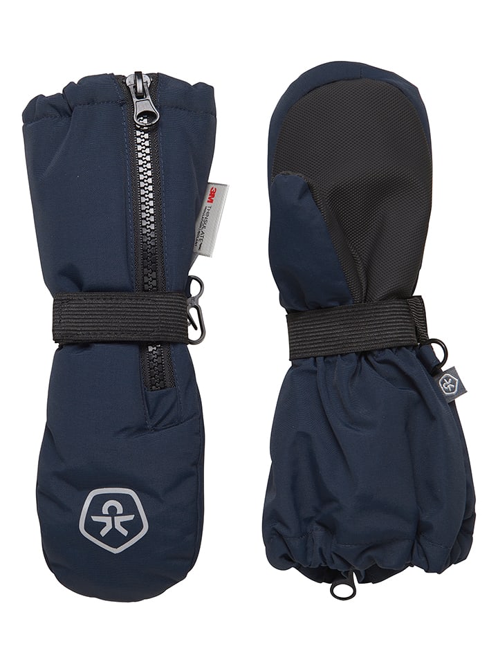 Color Kids Rękawice narciarskie w kolorze graantowym rozmiar: 68-80