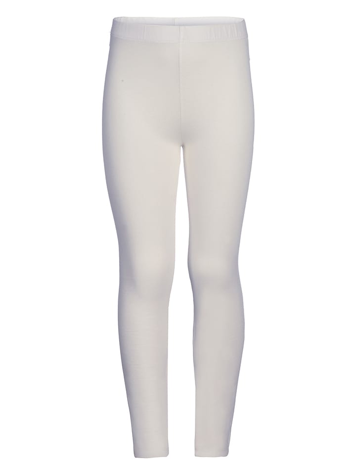 happy girls by Eisend Legginsy termiczne w kolorze białym rozmiar: 170