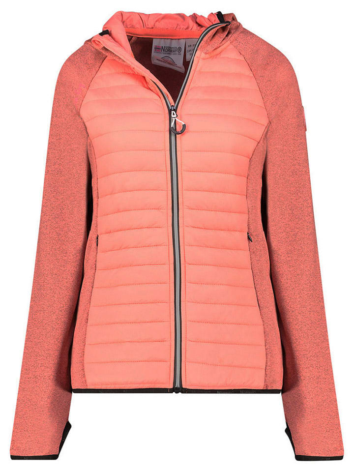 Geographical Norway Kurtka softshellowa "Tsedaka" w kolorze koralowym rozmiar: L