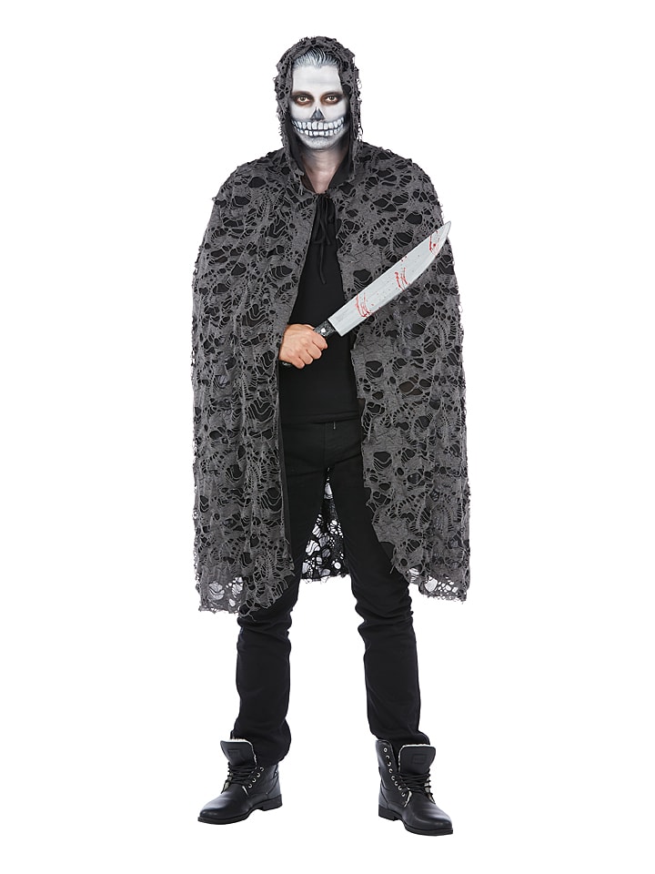 Rubie`s Peleryna kostiumowa "Zombie" w kolorze szarym rozmiar: onesize