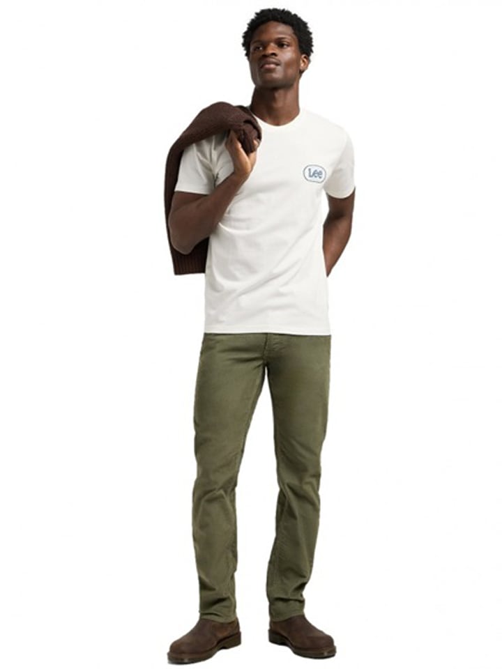 Lee Koszulka w kolorze kremowym rozmiar: M