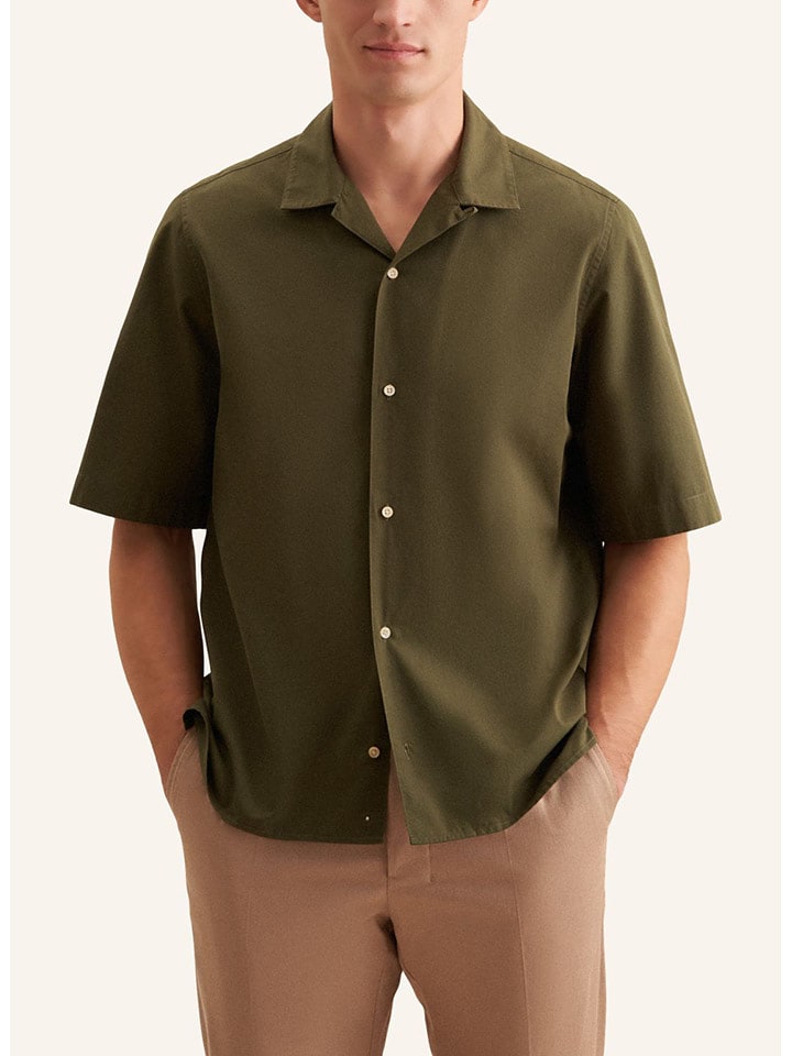 Seidensticker Koszula w kolorze khaki rozmiar: XXL