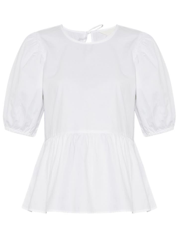 MOSS COPENHAGEN Bluzka "Kuana Petronia" w kolorze białym rozmiar: L