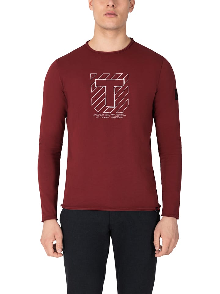 Timezone Koszulka w kolorze czerwonym rozmiar: M