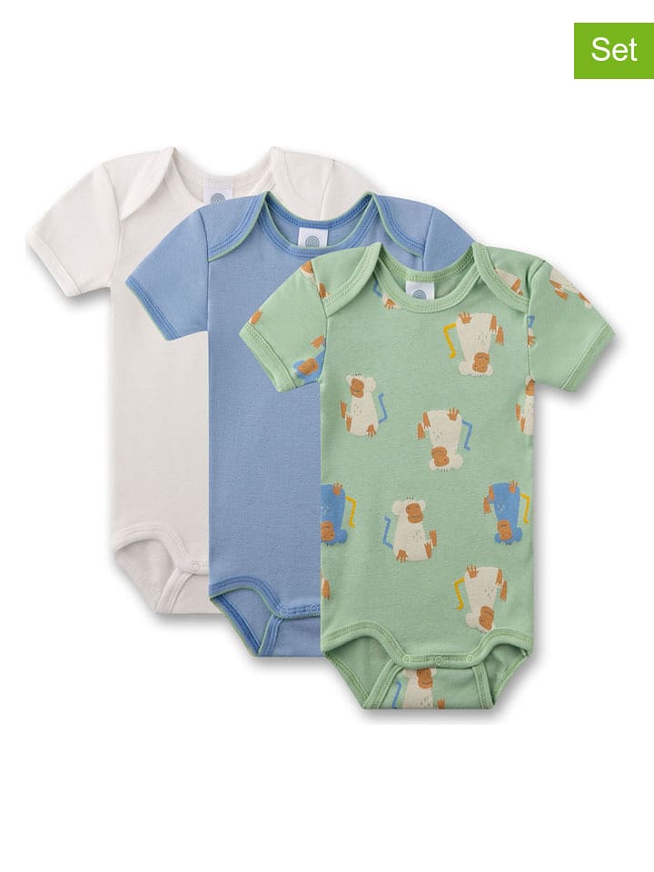 Sanetta Body (3 szt.) w różnych kolorach rozmiar: 74