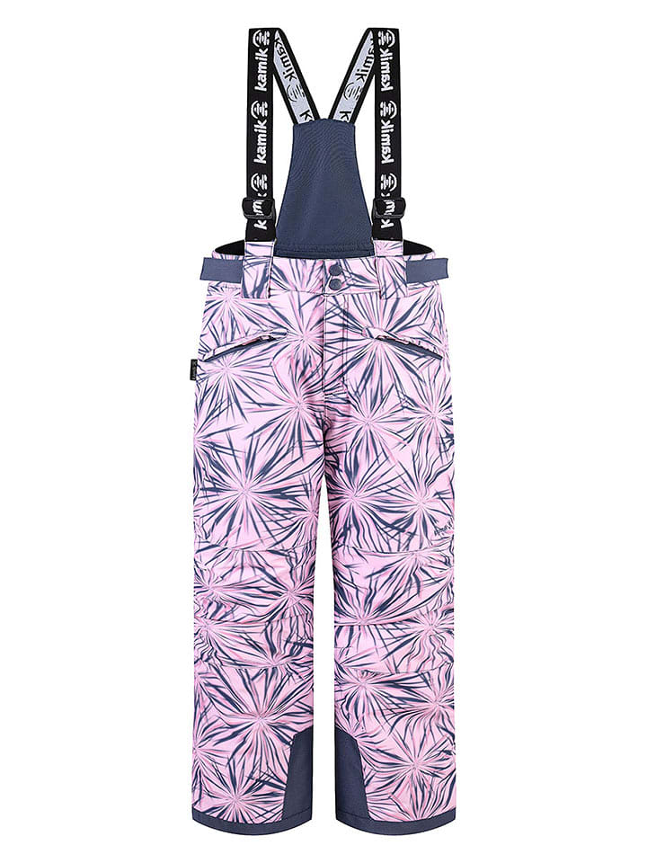 Kamik Spodnie narciarskie "Galaxia astra" w kolorze fioletowym rozmiar: 122