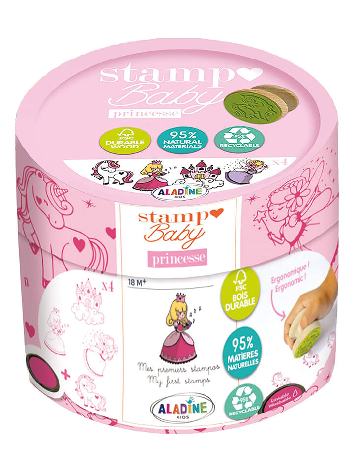 Aladine Zestaw stempli - 18 m+ rozmiar: onesize