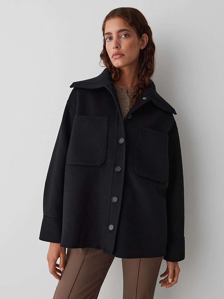 OPUS Kurtka przejściowa "Josia" w kolorze czarnym rozmiar: 40