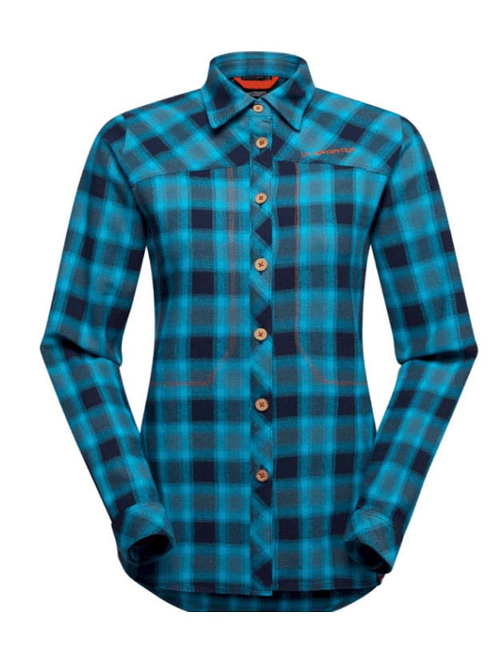 LA SPORTIVA Koszula funkcyjna "Rambler" w kolorze morskim rozmiar: S