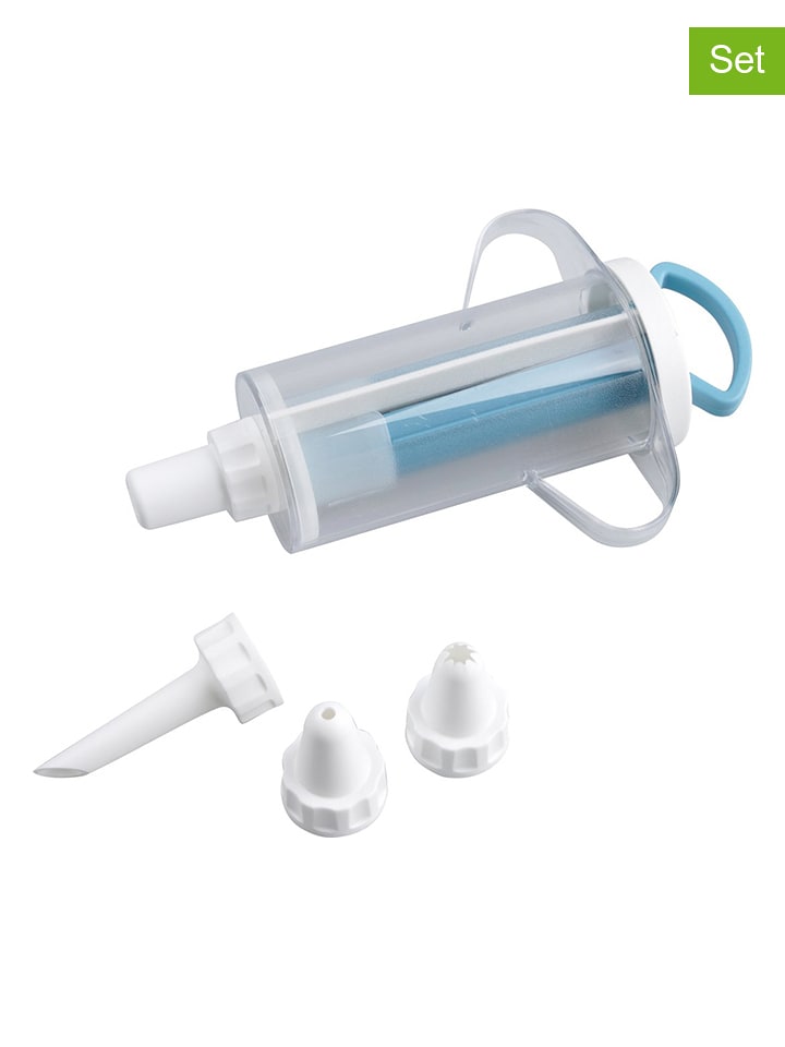 Zenker Strzykawka cukiernicza DUO w kolorze błękitno-białym rozmiar: onesize