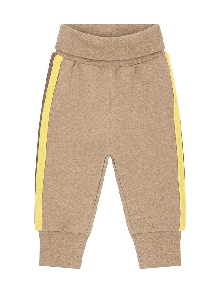 Steiff Spodnie dresowe w kolorze beżowym rozmiar: 68