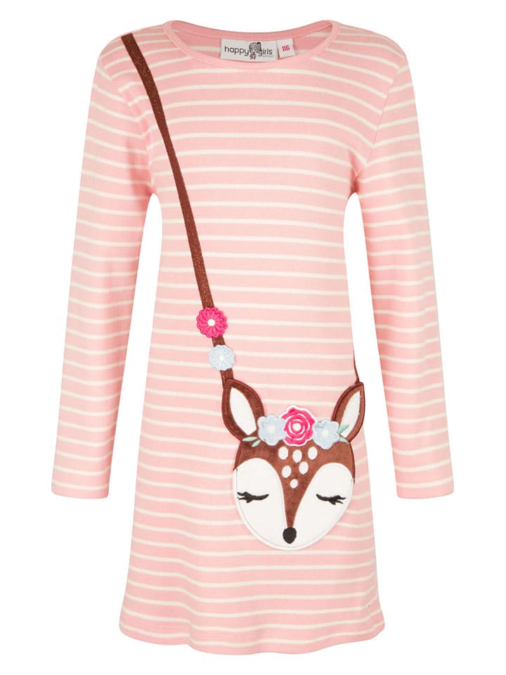 happy girls by Eisend Sukienka w kolorze jasnoróżowym rozmiar: 134