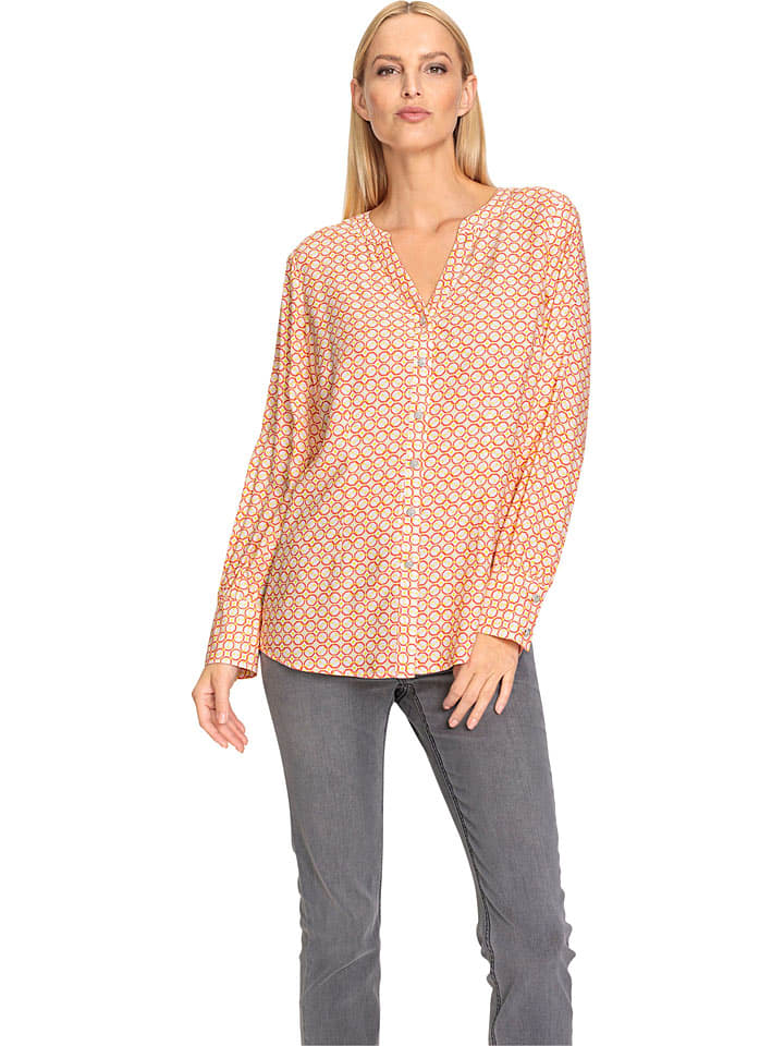 Heine Bluzka w kolorze kremowo-żółto-różowym rozmiar: 34