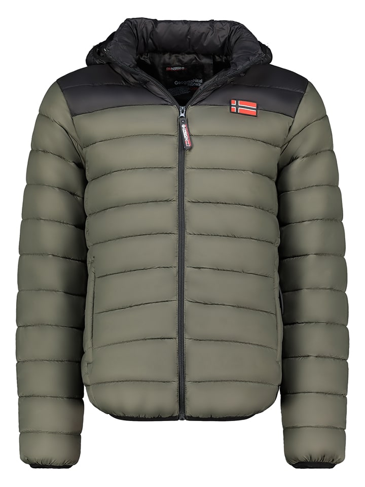 Geographical Norway Kurtka zimowa "Amigoclerc" w kolorze oliwkowym rozmiar: XXL