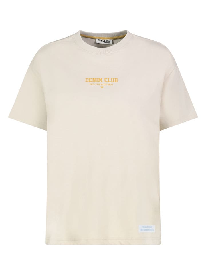 Sublevel Koszulka w kolorze beżowym rozmiar: M