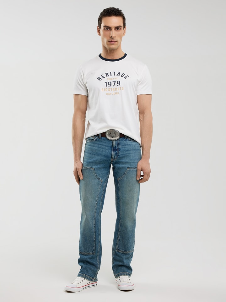 BIG STAR Koszulka w kolorze białym rozmiar: M