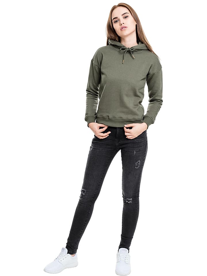 Urban Classics Bluza w kolorze khaki rozmiar: L