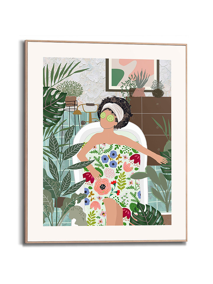 Orangewallz Druk artystyczny w ramce rozmiar: 40x50 cm