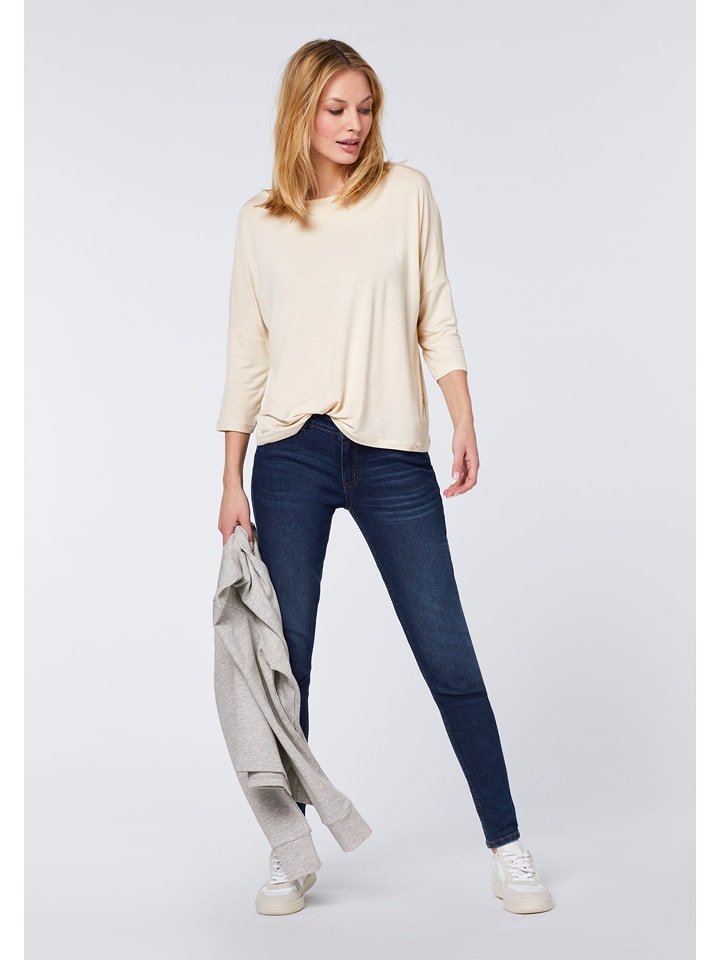 Detto Fatto Koszulka w kolorze kremowym rozmiar: 38