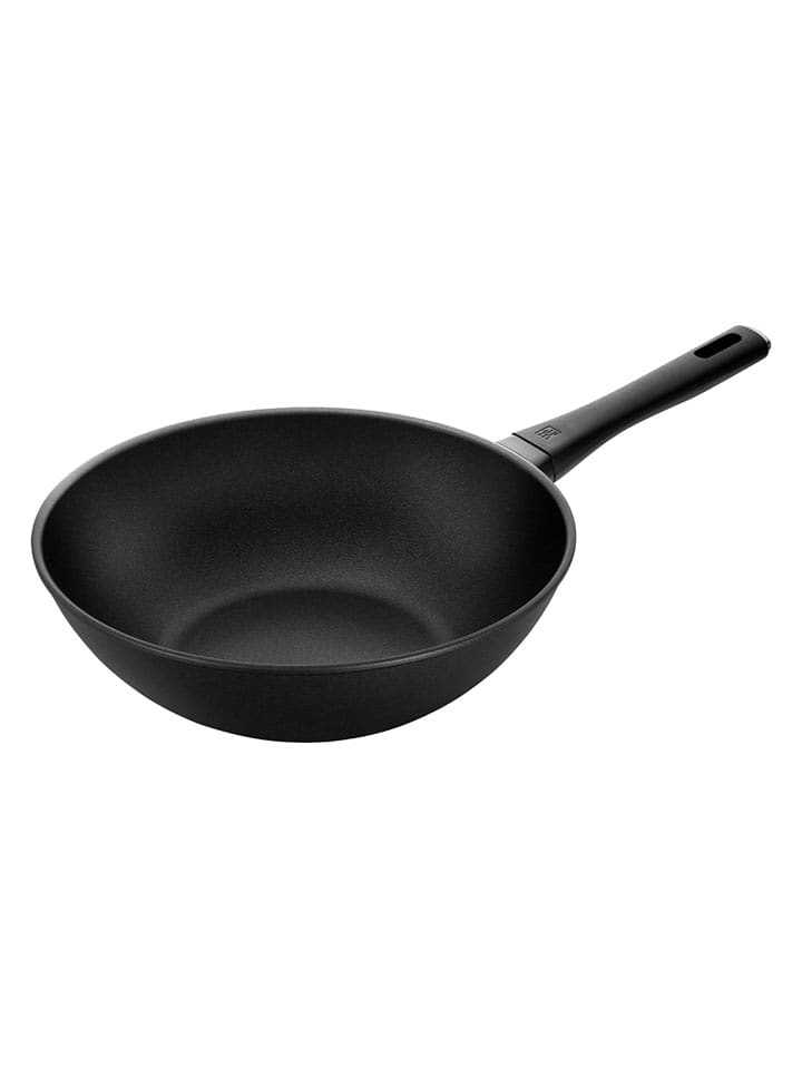 Zwilling Patelnia wok w kolorze czarnym - Ø 30 cm rozmiar: onesize