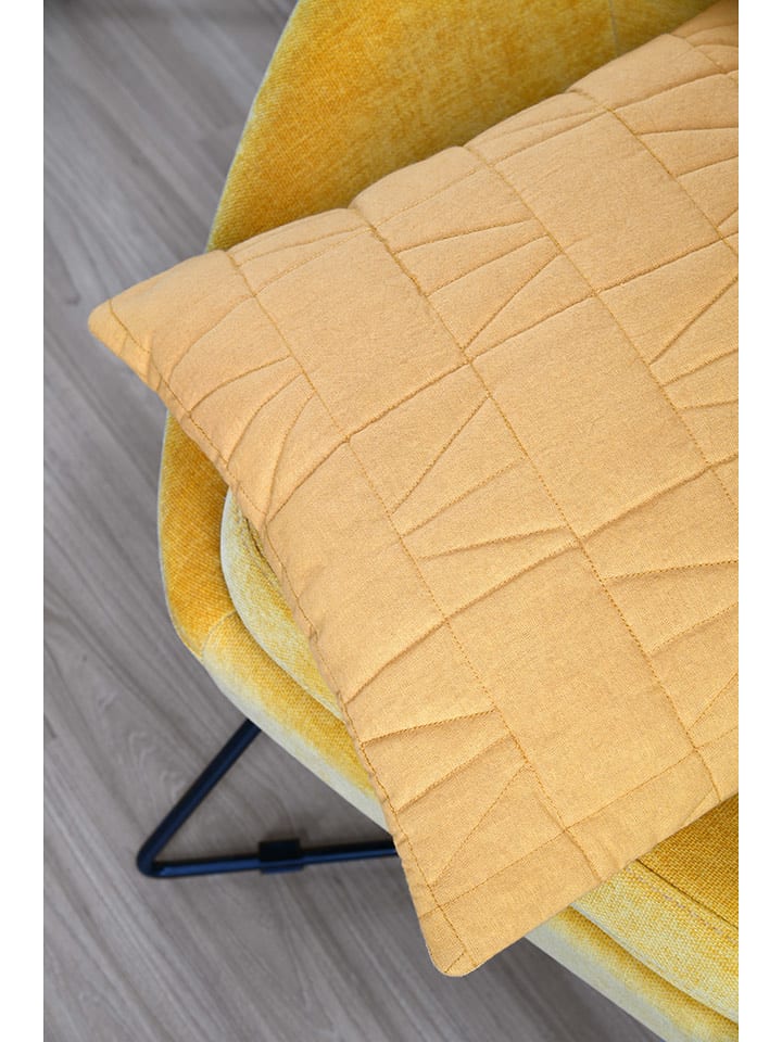STOF France Poduszka "Sirius" w kolorze musztardowym - 40 x 40 cm rozmiar: onesize