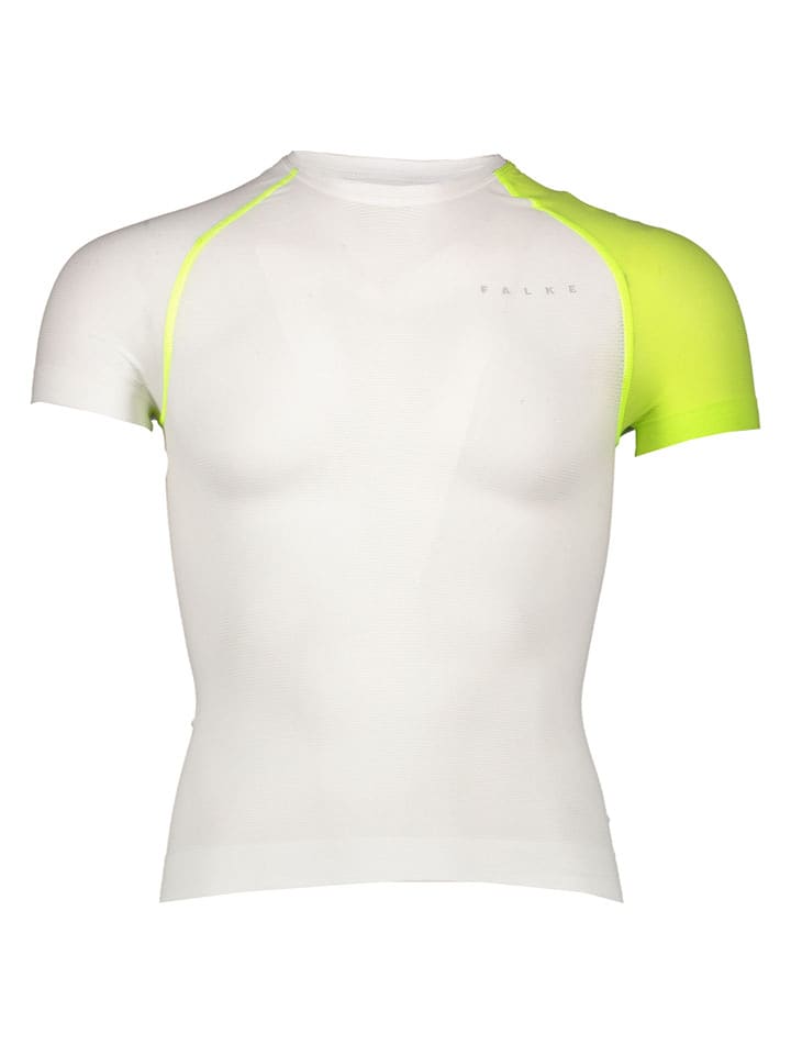 Falke Podkoszulek funkcyjny w kolorze biało-żółtym rozmiar: S