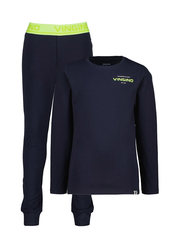 Vingino Piżama w kolorze granatowym rozmiar: 146/152