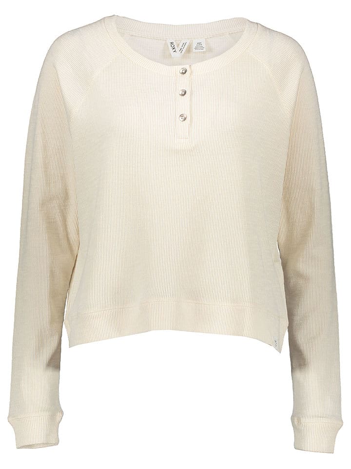 Roxy Koszulka w kolorze kremowym rozmiar: L