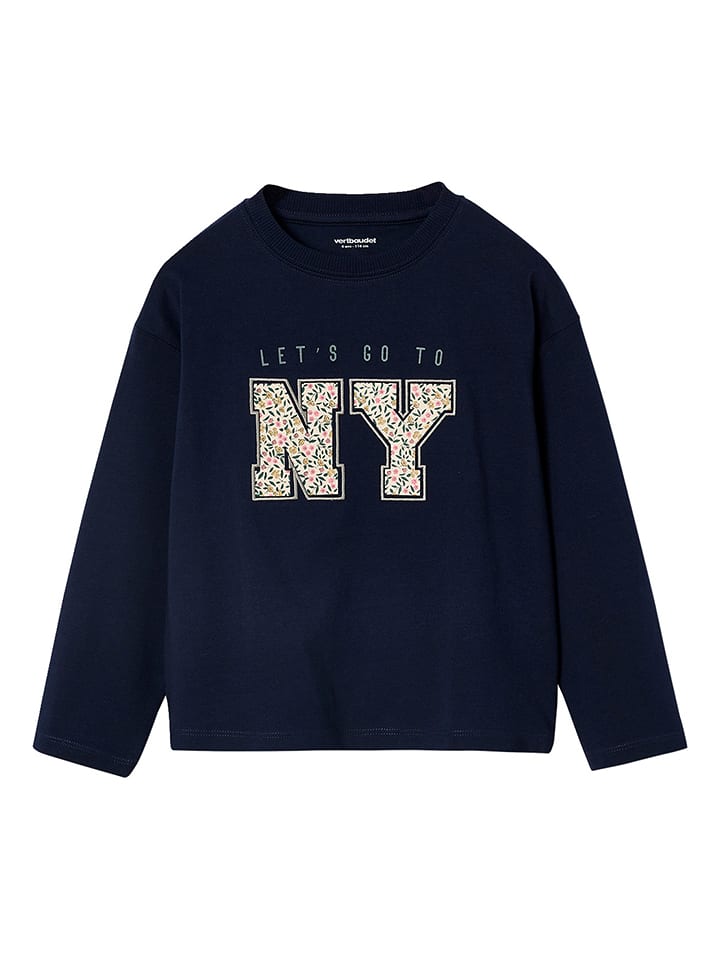 vertbaudet Koszulka w kolorze granatowym rozmiar: 110