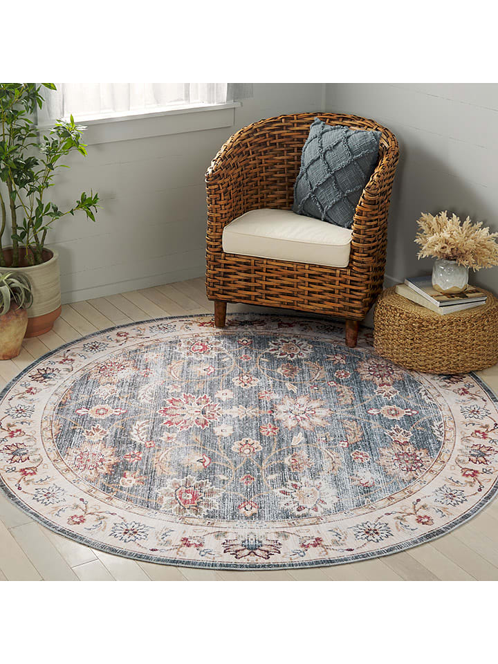 Safavieh Dywan w kolorze zielono-beżowo-czerwonym rozmiar: 183x183 cm