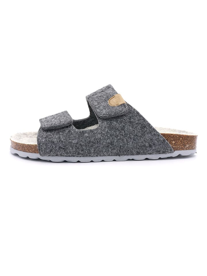 billowy Klapki w kolorze szarym rozmiar: 39