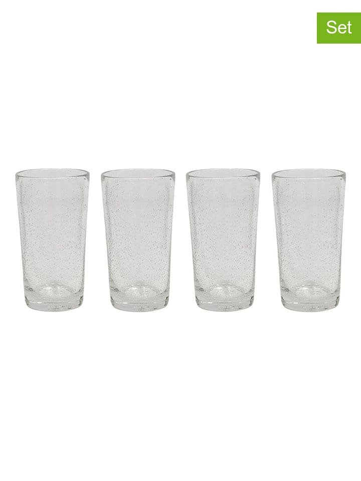 OYOY living design Szklanki (4 szt.) "Kuki" - 330 ml rozmiar: onesize