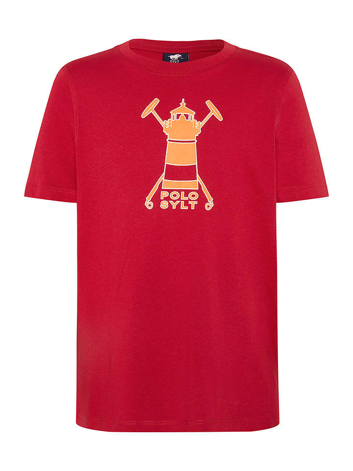 Polo Sylt Koszulka w kolorze czerwonym rozmiar: 134/140