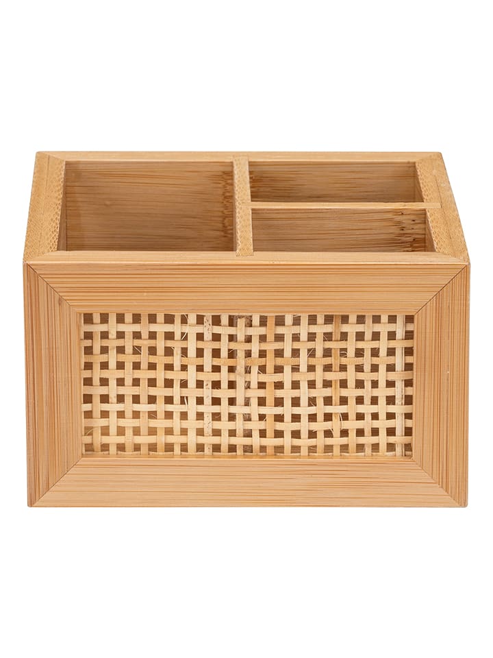 Wenko Pudełko "Allegre" w kolorze jasnobrązowym - 12 x 8,5 x 9 cm rozmiar: onesize