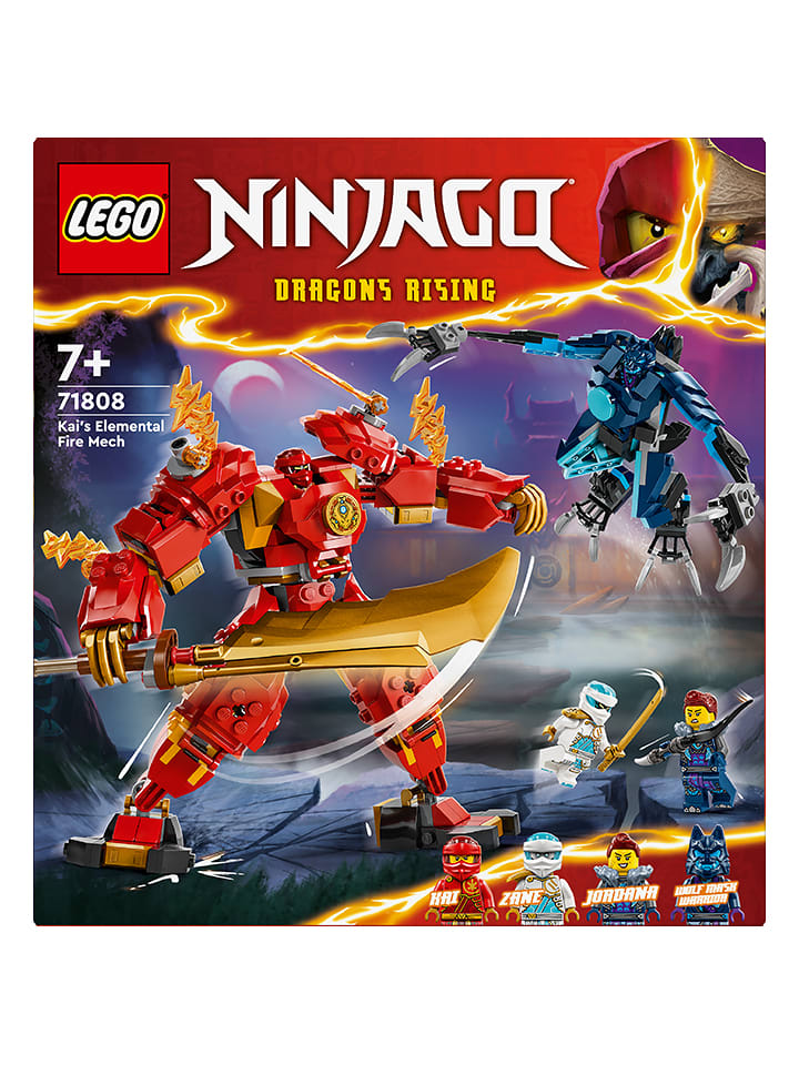 LEGO LEGO® Ninjago® 71808: Kai's Fire Mech - 7+ rozmiar: onesize