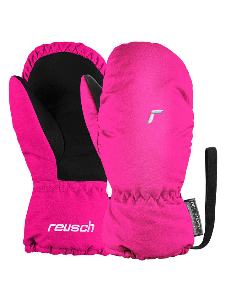 Reusch Rękawiczki funkcyjne "Olly" w kolorze różowym rozmiar: 4/5