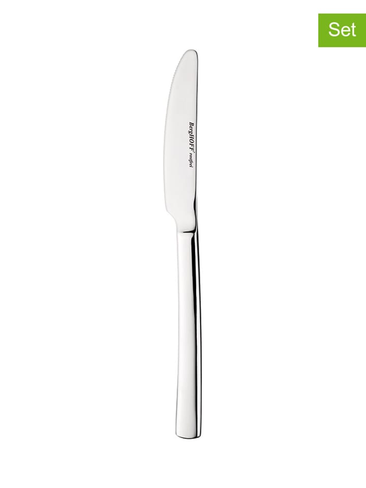 BergHOFF Noże (12 szt.) w kolorze srebrnym - dł.21,5 cm rozmiar: onesize