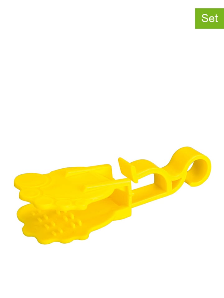 Wenko Klamerki (7 szt.) "Socky" w różnych kolorach do skarpetek - 4 x 7,5 x 1,3 cm rozmiar: onesize