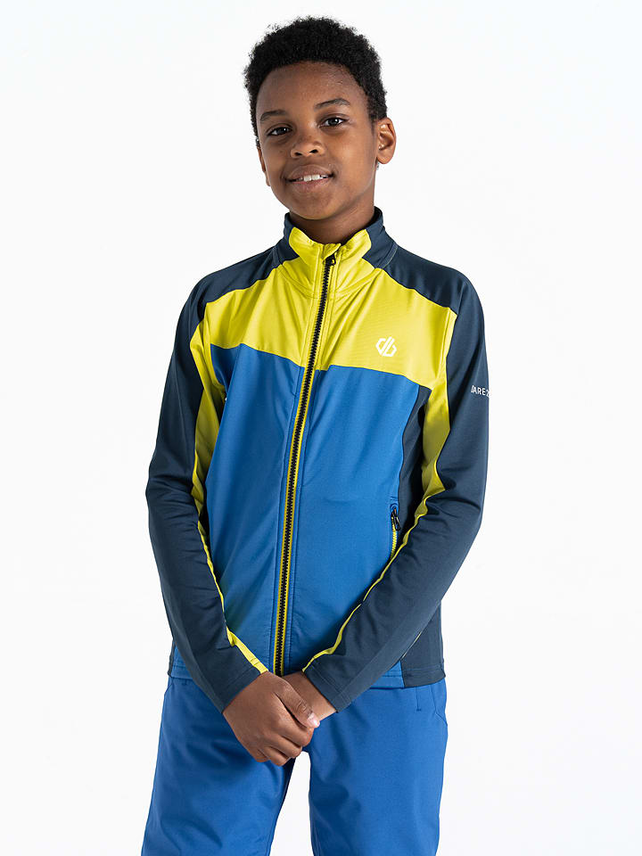 Dare 2b Kurtka polarowa "Emergent" w kolorze niebiesko-żółtym rozmiar: 176