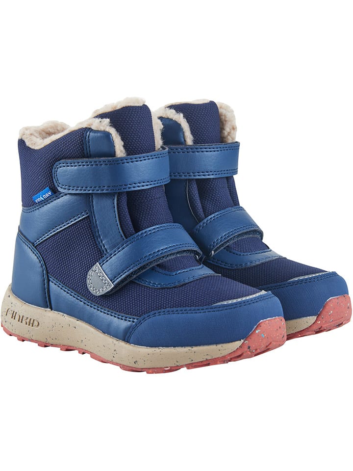 finkid Kozaki zimowe "Lappi Eko" w kolorze niebieskim rozmiar: 35