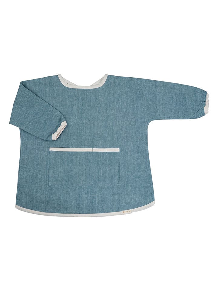 FABELAB Fartuszek "Wild at Heart" w kolorze niebieskim do majsterkowania rozmiar: 80-98