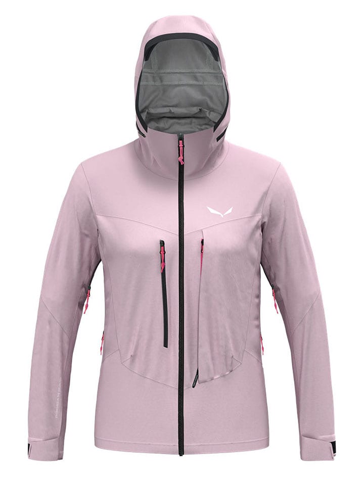 Salewa Kurtka narciarska "Sella 3L" w kolorze jasnoróżowym rozmiar: 42