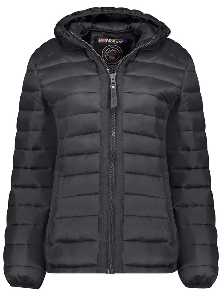 Geographical Norway Kurtka pikowana "Carlitilimo" w kolorze czarnym rozmiar: XL