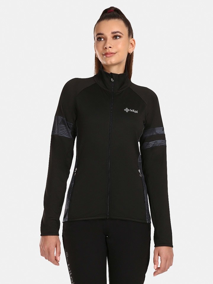 Kilpi Kurtka polarowa "Junie" w kolorze czarnym rozmiar: 42