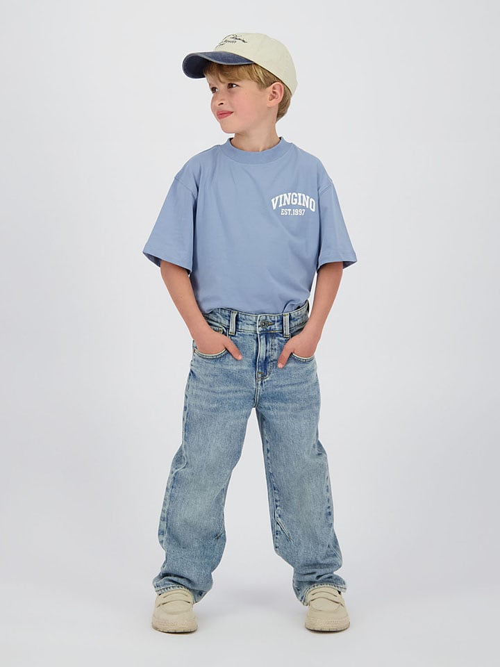 Vingino Dżinsy - Comfort fit - w kolorze błękitnym rozmiar: 170