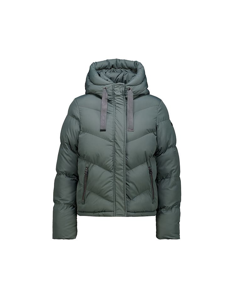 Garcia Kurtka pikowana w kolorze zielonym rozmiar: M