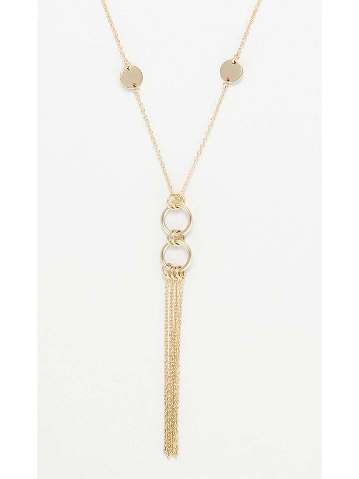 OR ÉCLAT Złoty naszyjnik "Heer" z zawieszką rozmiar: onesize