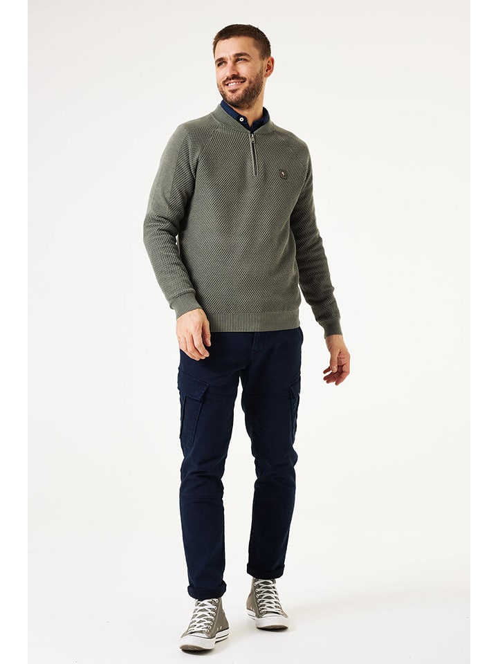 Garcia Sweter w kolorze khaki rozmiar: L