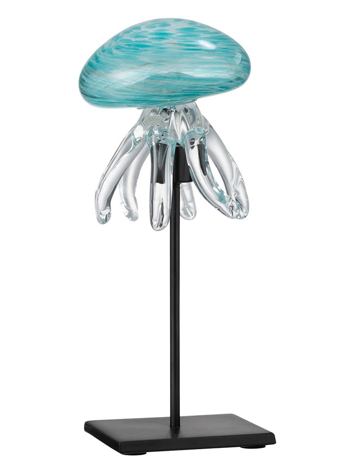 J Line Dekoracja w kolorze turkusowym - 25 x Ø 10 cm rozmiar: onesize